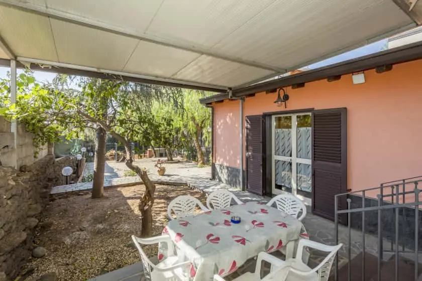 Vista completa ingresso - Casa vacanze Belpasso con giardino